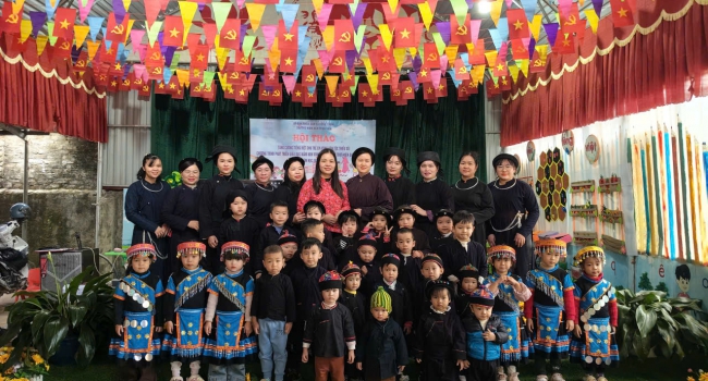 Hội thảo Tăng cường Tiếng Việt cho trẻ em vùng dân tộc thiểu số; Chương trình phát triển giáo dục mầm non vùng khó khăn và thực hiện Quyền con người năm học 2025-2026